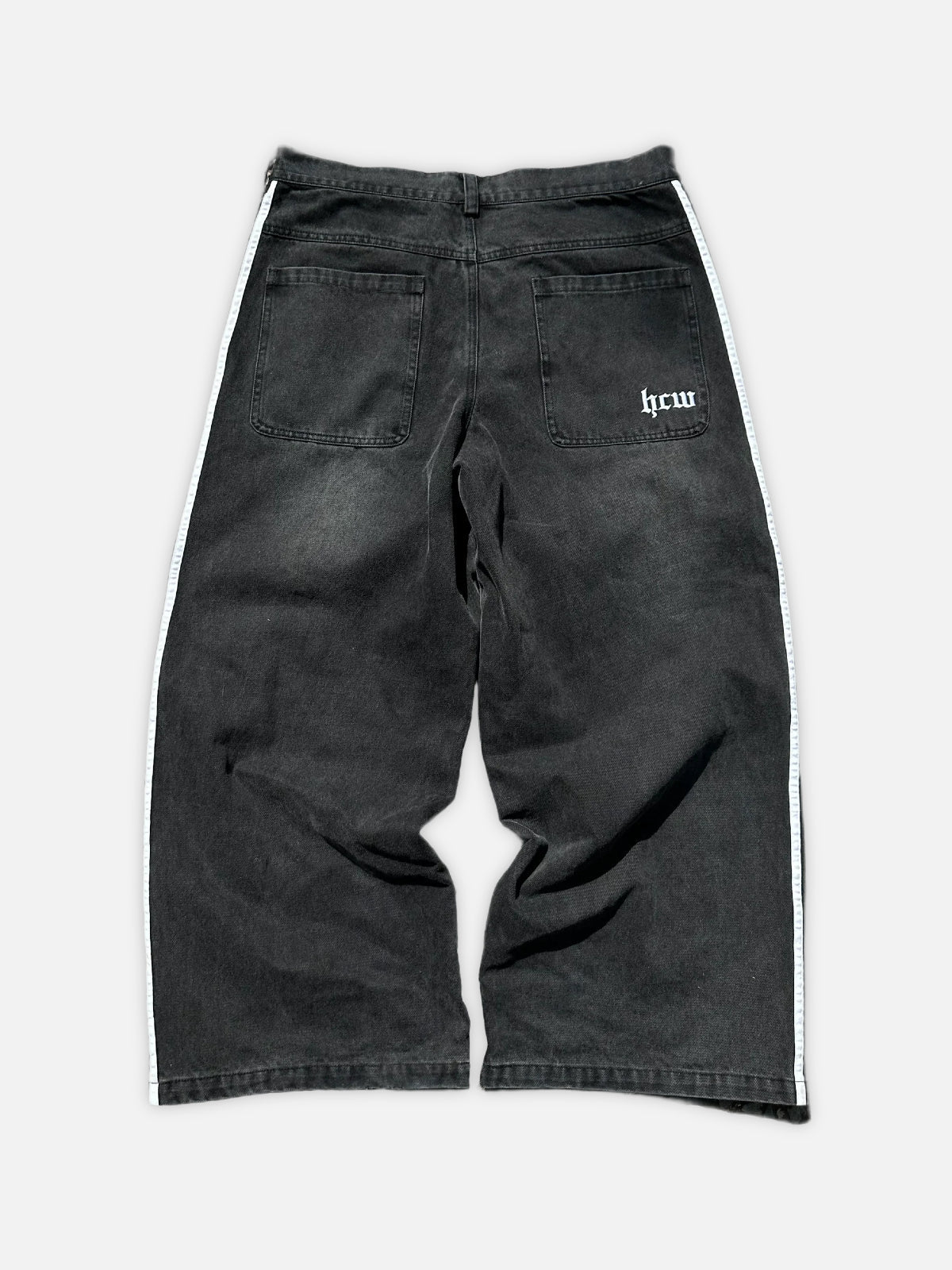 パンツ SIIILON Breaking denim&denim black パンツ SIIILON Breaking