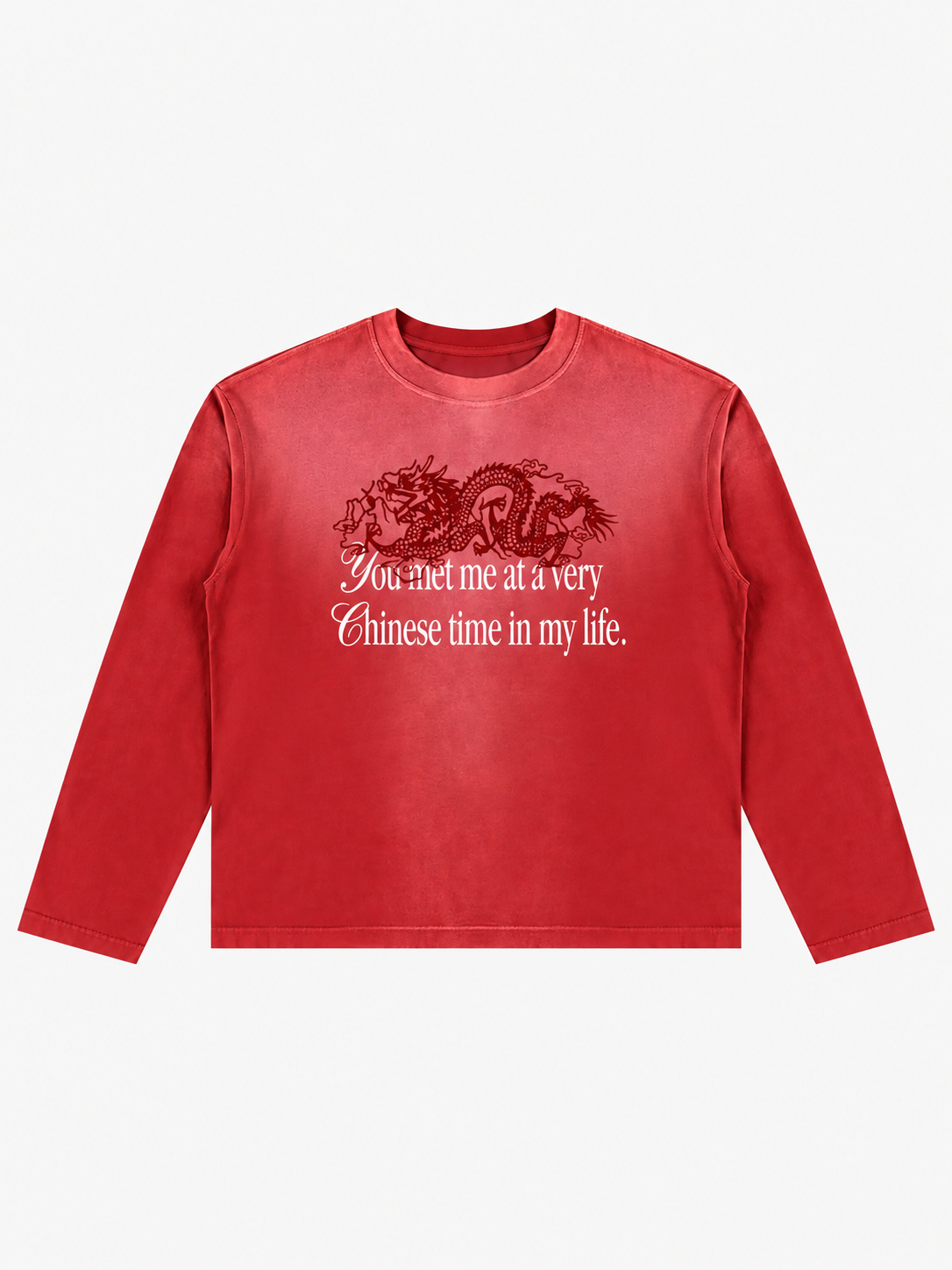CHINESE TIME LONGSLEEVE
